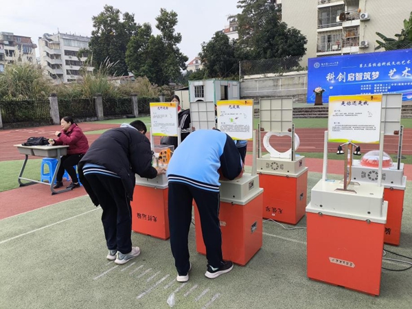 科普大篷車走進福州第二十二中學