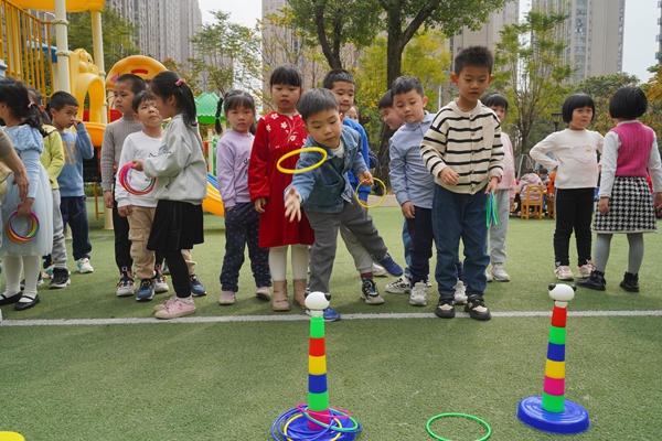 福州科技館眼健康分館開展第二屆倉山區兒童青少年近視防控趣味運動會