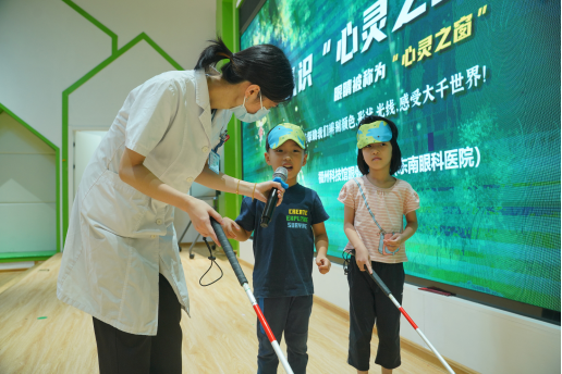 臺江區寧化幼兒園分園聯合福州科技館眼健康分館舉辦2022年福州市全國科普日活動
