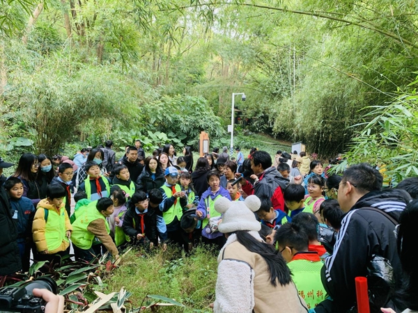 福州科技館開展312植樹節——“擁抱春天，探索大自然的奧秘”分館研學活動