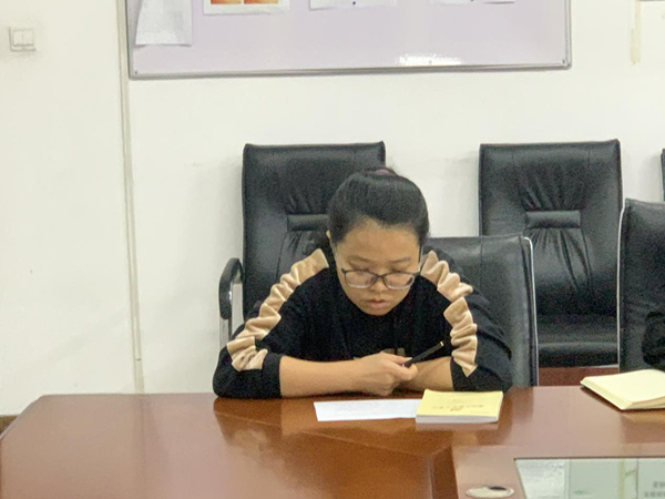 二支部討論預備黨員轉正會議
